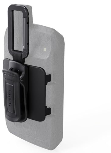 TUSITA Gürtelclip Rücken Halterung mit Karabiner Kompatibel mit Garmin Montana 700 700i 710 710i 750i 760i - GPS System Zubehör