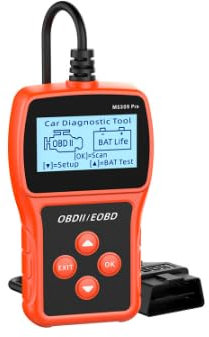 LEKEFETO Dispositivo de diagnóstico OBD2, coche, escáner OBD2 automático, lector de códigos, lector de fallas, coche, herramienta de diagnóstico para todos los vehículos OBD II, definición DTC, 9