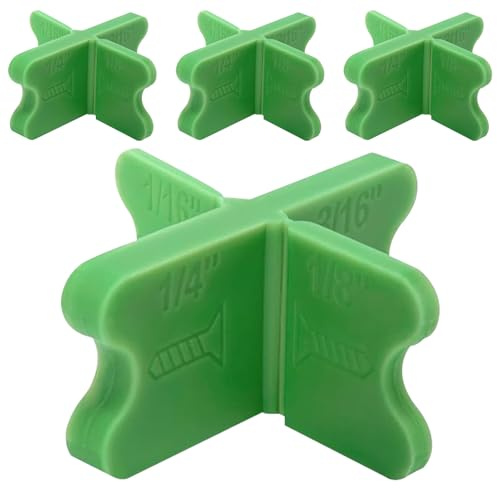 Entretoises de dalles de terrasse - Éléments d'équilibrage d'épaisseur pour lames de terrasse - Outils et fournitures de bricolage pour revêtements de sol, travail du bois, construction extérieure