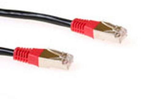 ACT Black 10 Meter LSZH F/UTP CAT5E Patch Cable Cross with RJ45 connectors