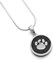 DUR Damen Anhänger Lucky Dog aus 925er Silber | Lavasand | P2940