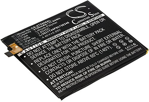 CS-ZTZ956XL Akku 3100mAh Kompatibel mit [ZTE] A2017U, A2017U Dual SIM LTE-A, Axon 7, Axon 7 5.5', Axon 7s, Axon 7s A2018, Axon 7s A2018 Dual SIM, Axon 8, Axon 8 A2018, Axon 8 A2018 Dual SIM, Axon 8 A