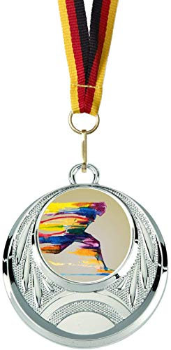 Verlag Reiner Kullack 10er-Set Medaillen »Laufen«, mit 25 mm Sportfoto-Emblem (Folie, bunt)