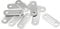 sourcing map Repair Plate, 22mmx8mm, Flat Fixing Mending Corner Brace Bracket Connector, Pack of 10