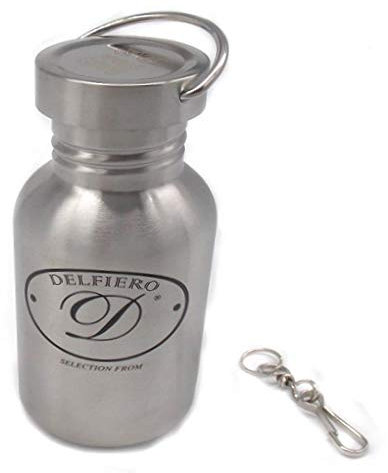 DELFIERO Basic Unisexe Adulte, INOX, 500 ML