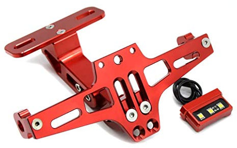 Kennzeichenhalter/Nummernschildhalter für Honda CBR 650 F/R NH2 rot