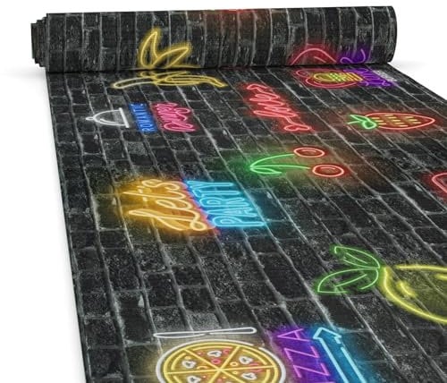 ANRO Küchenteppich Küchenläufer Teppich Läufer Küche waschbar rutschfest Party Abwaschbar 140 x 52cm
