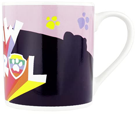 PAW PATROL p:os 33615 PAW Patrol - Tasse für Kinder mit Farbwechsel-Effekt, Trinkbecher mit ca. 230 ml Fassungsvermögen, mikrowellen- und spülmaschinengeeignet, ideal für heiße und kalte Getränke