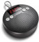Wavemaster MOBI-3 - Tragbarer Bluetooth-Lautsprecher für Unterwegs (360° Klangfeld) mit Radio, Wecker und Freisprechfunktion für mobile Soundquellen, IPX5 Spritzwasserschutz - Anthrazit / Grau