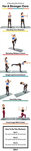 Fabulous Poster Plakat Standings Abs Workout Fitness Training Routine