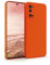 MyGadget Hülle für Samsung Galaxy S20 FE - robuste Silikon Schutzhülle TPU Case Slim Silikonhülle - Back Cover Kratzfest Handyhülle - Matt Orange