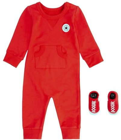Converse Baby - Jungen Cnvn Lil Chuck Romper Sock Set T-Shirt