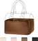 DGAZ Handtasche Tasche Organizer, Seide Innentaschen für LV Speedy Nano/20/25/30/35/40/45 Tasche, Leicht Handtaschenorganisator für Handtasche (Gold, Speedy 35)