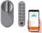 VisorTech Türöffner: Türschlossantrieb mit PIN-Code, Fingerabdruck-Sensor, Bluetooth, App (Türöffner mit Code nachrüsten, Zahlencode nachrüsten, automatisches Türschloss)