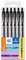 Pilot G-2 Tintenroller mit einziehbarer Gel-Tinte, 0,7 mm Spitze, 6 Stück, schwarze Tinte