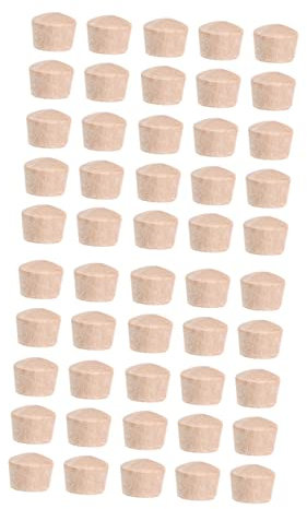 Veemoon 300 STK Schraubenlochstopfen Holzknopfstecker Lochstopfen Aus Holz Schranklochstopfen Hardware-tastenstecker Schraubknopfstopfen Möbeldübel Aus Holz Dübel Für Möbel Hölzern Teak