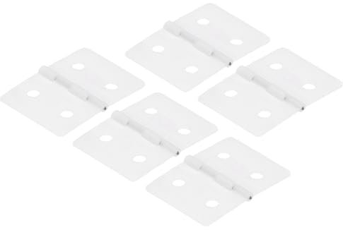 sourcing map RC Hinges 1.1 Inch x 1.4 Inch Adjustable Hatch Hinge for RC Model Airplane Parts 5 Pcs