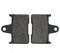Für Suzuki Für Radial Für Bremssattel GSXR 600 GSXR 750 GSXR600 GSXR750 2004-2005 GSXR1000 2004-2006 Motorrad Vorne Und Hinten Bremsbeläge Motorrad Bremsbeläge (Color : 1 pair Rear Pads)