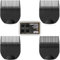 Wusuker 4 Professional Hair Trimmer Guards Cutting Guides Fits for Manscaped The Lawn Mower 3.0, Trimmer Guards Cutting Lengths from 1/8 -1/2 Inch Fit The Lawn Mower 3.0 Trimmer