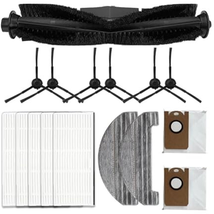 Compatible avec Les Accessoires de Nettoyage de Robot balayeuse Proscenic M8 Pro, pièces et consommables