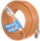 Cable Ethernet 50m, Cat 7 Cable RJ45 Blindé S/FTP Câble Réseau, Cable Lan 50 Mètres Cat7 Haute Vitesse 10Gbit/s 600MHz Câble Wifi Orange Câble Internet pour Routeur Mode