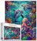 Tucocoo Unterwasser-Szenen-Puzzle, 1000 Teile, Puzzles für Erwachsene, verschiedene Meerestier-Kunst-Puzzles für anspruchsvolle Familienaktivitäten, buntes DIY-Handarbeitspuzzle für Heimdekoration,
