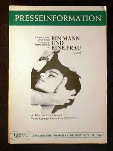 Ein Mann und eine Frau - Anouk Aimee - Pierre Barouh - Presseheft