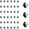 Maxmoral 40PCS 3.5 Inch HDD Screws Anti Vibration Mounting Step Screws Suitable for PC Case Support