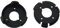 Frclltoy 1 Pair Gimbal Rubber Damping Cushion for D-JI Mini 3 Pro Shock-absorber Ball Replacement for D-JI Mini 3 Pro Repair Parts(Specification 1)