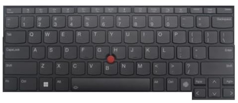 fqparts Replacement Laptop Keyboard for Lenovo ThinkPad X1 Fold 16 Gen 1 US United States Edition