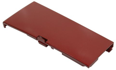 Beko 2812875500 - Rodapié para accesorios de lavadora, color rojo