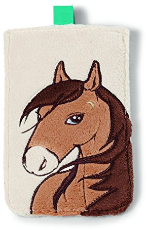 Nici 38759 - Handyhülle Pferd Moon Plüsch