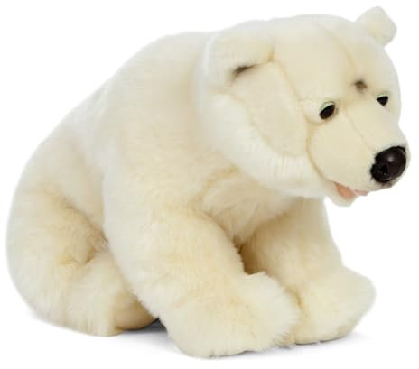Living Nature Stofftier - Eisbär (45cm)