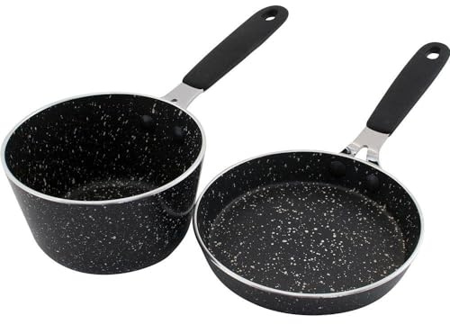 2pc Set - 12cm Milk Pan/14cm Mini Frypan Fryi