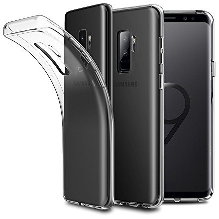 KP TECNOLOGY Case for Galaxy S9 Plus - Clear Case Ultra Thin Transparent Silicone Gel Cover for Samsung Galaxy S9+ (CLEAR)