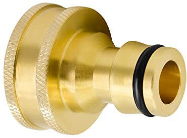 VARIOSAN Stecksystem Hahnanschluss mit Innengewinde 13071, 3/4 IG, Messing blank