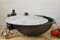 Olla de hierro fundido Kazan de 16 l + espumadera de 45 cm