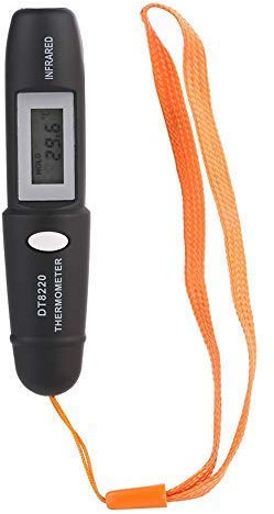 Jeffergarden Infrarot Mini Infrared Thermometer Berührungsloses Infrarot-Fieber Thermometer IR-Temperaturmess Digital LCD-Display Automatic Shut-Off für Kinder und Erwachsene gegen Fieber