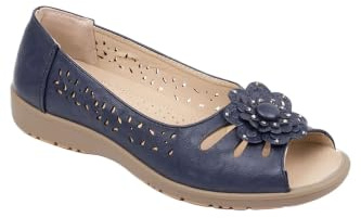 Chums Ladies Flower Slip On Open Toe Sandal