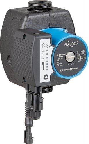 Heizungsumwälzpumpe EVENES HE-HT PWM Signal Einbaulänge 180 mm Heizung Pumpe Auswahl HE-HT 180 DN25-40-25
