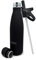 Nerthus Termo Doble Pared, Acero Inoxidable, Negro, 500 ml