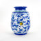 CEAR ceramiche - Handdekorierte blaue Vase aus sizilianischer Keramik