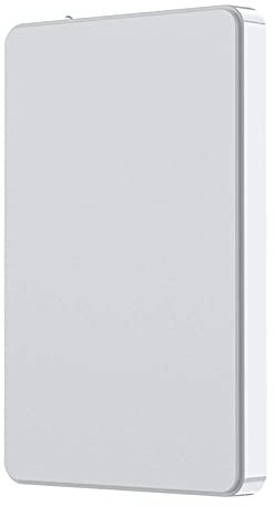 Disque dur externe HDD 2 To/500 Go/120 Go/80 Go USB 3.0 pour ordinateur de bureau, PS4, ordinateur portable, Xbox, Smart TV (1 To, Blanc)
