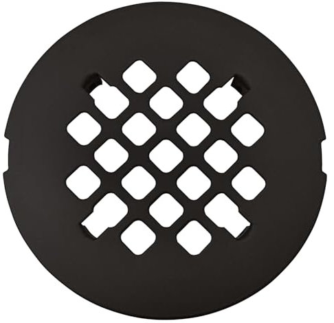 Rejilla de drenaje de ducha a presión de 4 ¼ pulgadas – bronce aceitado – cubierta de repuesto – VHI – Handyman diseñado y probado en Estados Unidos – nunca se doblará ni romperá