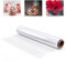 Geschenkfolie Transparent, 80CM x 30M Geschenkfolie, geschenkfolie Transparent Rolle, Cellophanfolie, Zellophanfolie Geeignet zum Verpacken von Hochzeitssträußen Geschenken Obstkörben Süßigkeiten