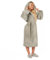 Brentfords Mens Dressing Gowns Teddy Marl, Womens Hooded Dressing Gowns Soft Warm Comfy Luxury Oversized Fluffy Ladies Dressing Gown, Green One Size