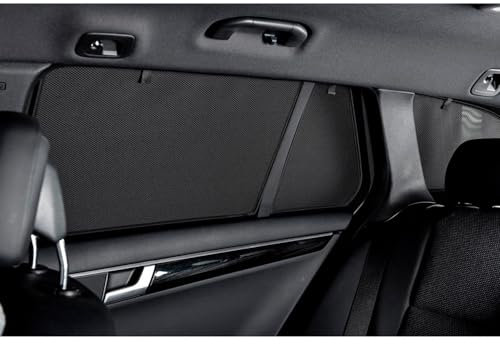 CAR SHADES Juego Compatible con Seat Leon IV HB 5-Puertas 2020- (6-Partes) - Parasoles a Medida para Coches