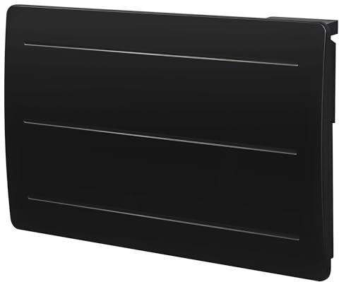 Adam Onyx 1500W Ceramic Core Electric Radiator in Black