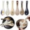 Counius 6 Piezas Cucharas De Sopa Chinas,Juego De Cucharas De Sopa De Cerámica Cucharas De Vajilla Asiáticas Cucharas De Sopa China Cucharas De Cerámica Ramen Ramen De Cerámica China,Cuchara De Sopa