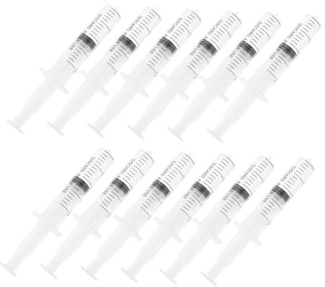 OUNONA 30 Piezas light rugerizado dispensando liquido mascotas escabeche dosificadora para bebés parilla alimentador muestra pavo